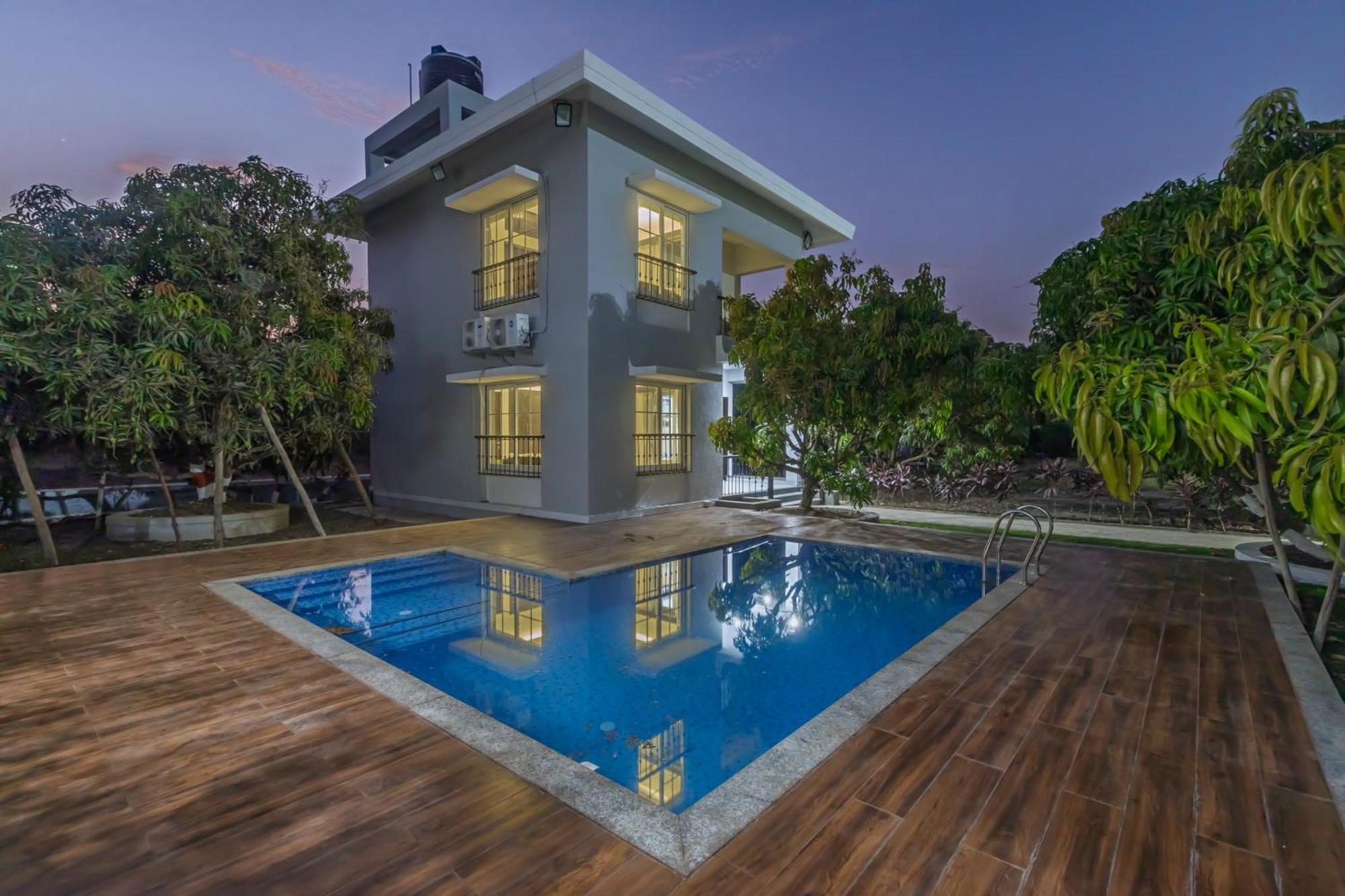 Saffronstays Serene Retreat, Alibaug Alībāg Ngoại thất bức ảnh
