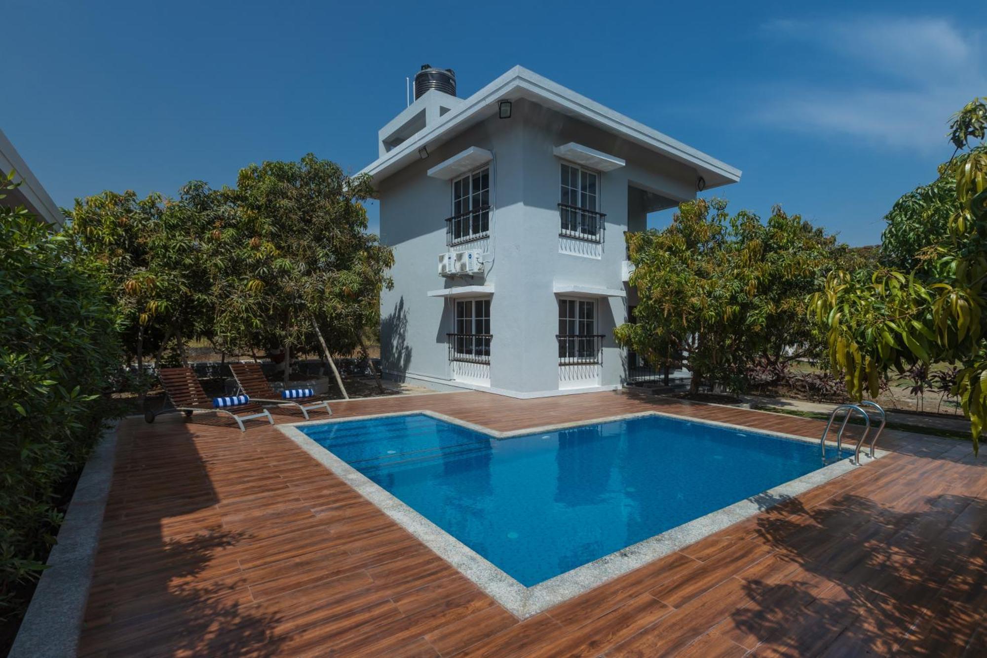 Saffronstays Serene Retreat, Alibaug Alībāg Ngoại thất bức ảnh